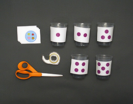 Materials used in Treasure Bubble Match.