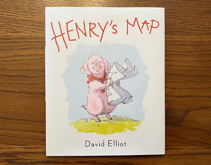 The book “Henry’s Map” by David Elliot.