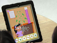 Wonder Farm app on an iPad.